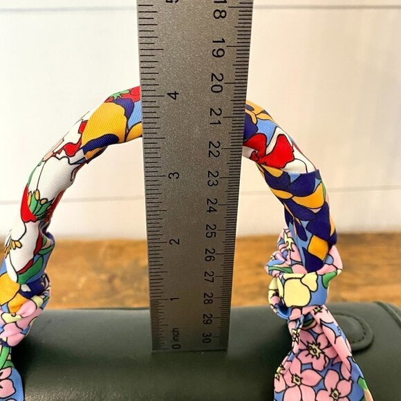 Coach Vintage Manor Leather Top Handle Satchel in Bottle Green #9977 - Picture 12 of 16